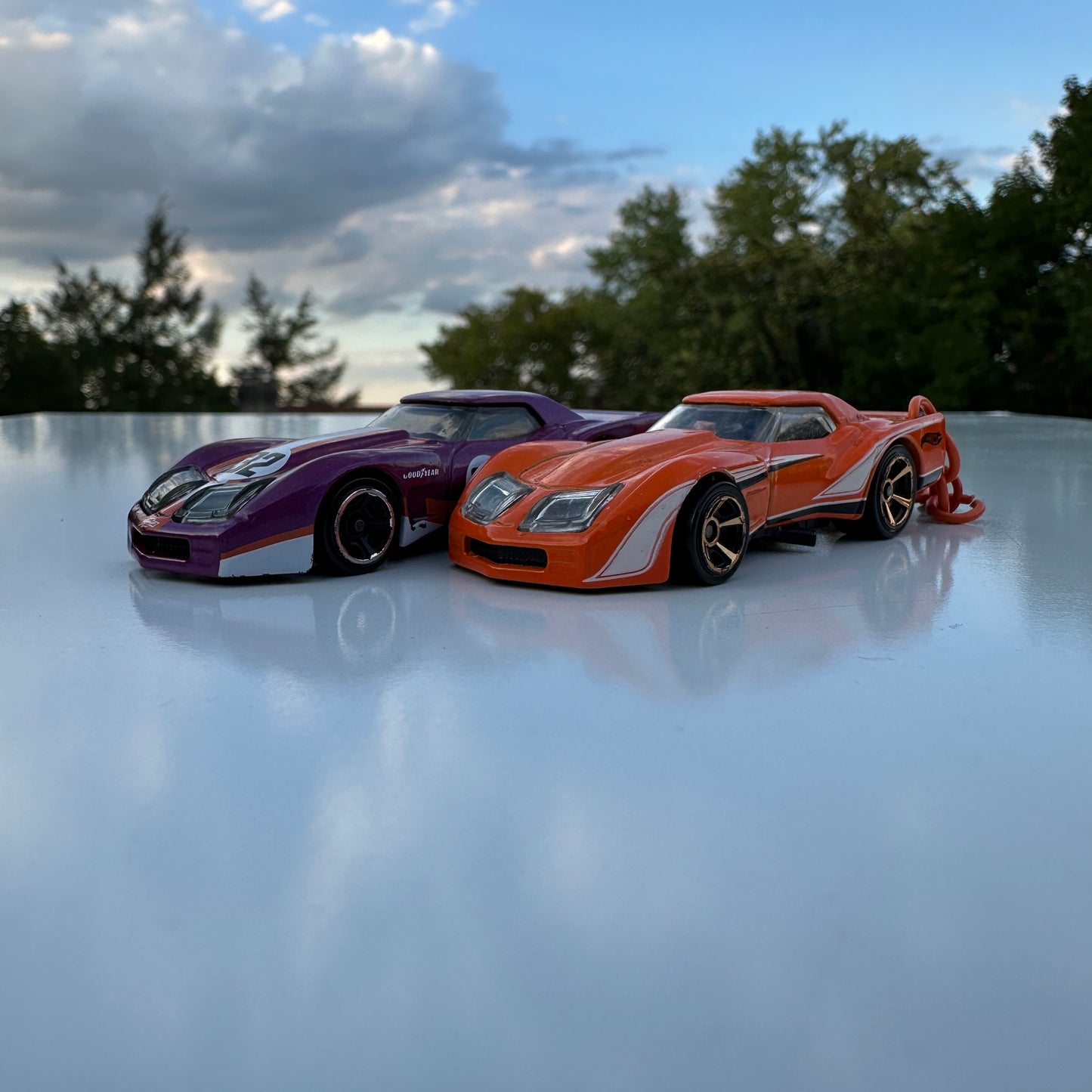 '76 Greenwood Corvette Pair